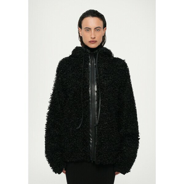 ノーマカマリ レディース ジャケット＆ブルゾン アウター OVERSIZED SLEEVE ZIP FRONT HOODED JACKET -..