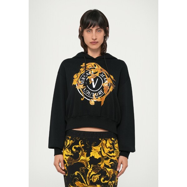 ベルサーチ レディース パーカー・スウェットシャツ アウター Sweatshirt - black/gold-coloured