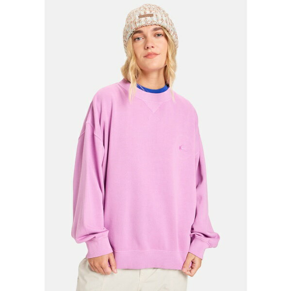 クイックシルバー レディース パーカー・スウェットシャツ アウター ESSENTIAL - RUNDHALSAUSSCHNITT -..