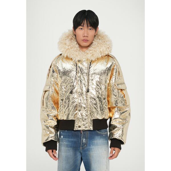 ディースクエアード メンズ ジャケット&ブルゾン アウター PARADISE - Winter jacket - gold-coloured