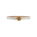 【送料無料】 ブルマリン レディース ベルト アクセサリー Belts White