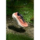 サロモン レディース テニス スポーツ ULTRA GLIDE 3 - Trail running shoes - fusion coral/tender pe...