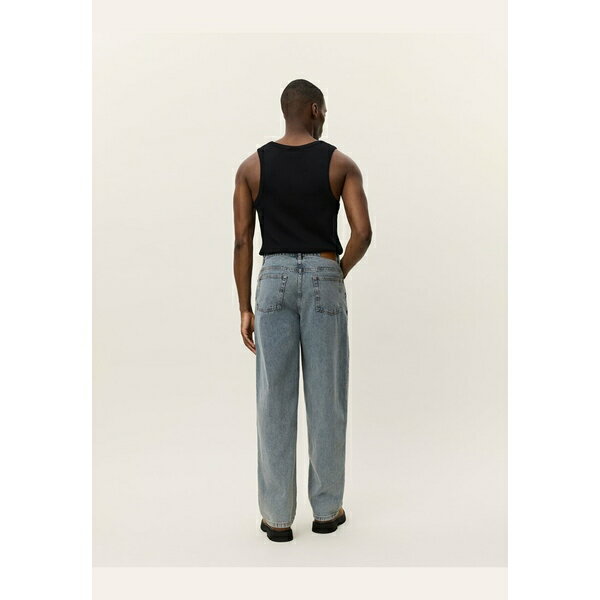 レ ドゥ メンズ デニムパンツ ボトムス ROI WASHED DENIM JEANS - Loose Jeans - light indigo wash