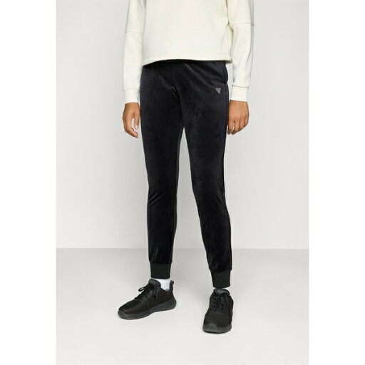 ゲス レディース テニス スポーツ COUTURE JOGGER PANTS - Tracksuit bottoms - jet black ゲス レディース テニス スポーツ COUTURE JOGGER PANTS - Tracksuit bottoms - jet black
