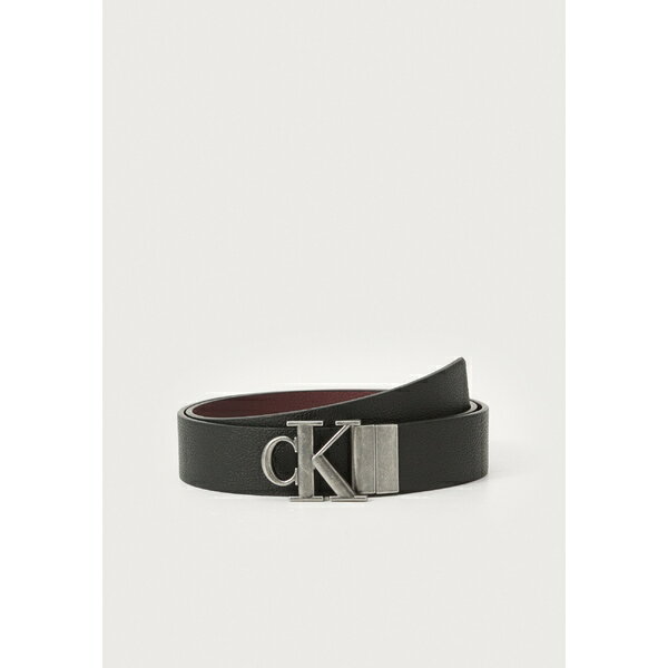 カルバンクライン メンズ ベルト アクセサリー HARDWARE - Belt - black/decadent chocolate