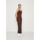 ウィークデイ レディース ワンピース トップス SOPHIE OPEN BACK DRESS - Maxi dress - brown