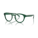 ラルフローレン メンズ サングラス・アイウェア アクセサリー Men's Phantos Eyeglasses, PH2262 48 Shiny Transparent Green(4)