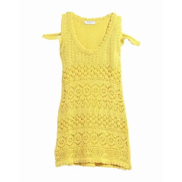 【送料無料】 ビートライス レディース ニット&セーター アウター Sweaters Yellow