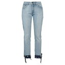 セミクチュール レディース デニムパンツ ボトムス Denim pants Blue