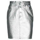 エムエスジイエム エムエスジイエム レディース スカート ボトムス Denim skirts Silver