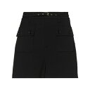 【送料無料】 レッドヴァレンティノ レディース カジュアルパンツ ボトムス Shorts & Bermuda Shorts Black