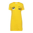 【送料無料】 シアラフェラーニ レディース ワンピース トップス Mini dresses Yellow