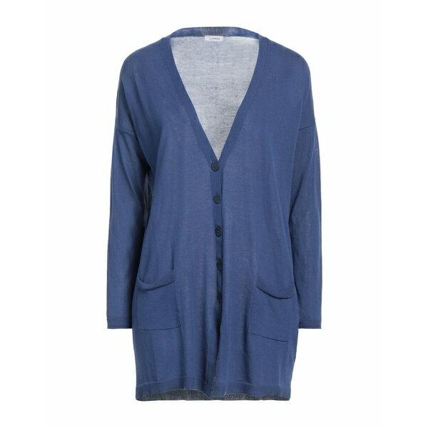 【送料無料】 ロッソピューロ レディース カーディガン アウター Cardigans Blue