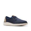 クラークス メンズ スニーカー シューズ RelaxLite Lace Sneaker - Men's Navy