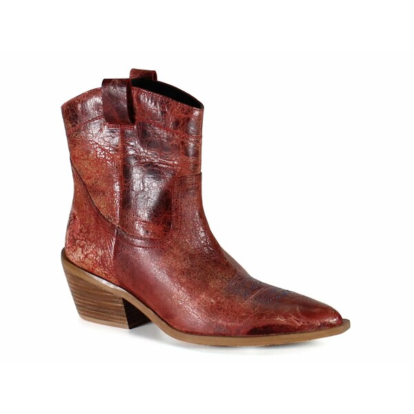 ディバトゥルー レディース ブーツ シューズ Rave Lion Western Bootie Cherry Red