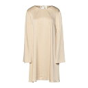 JUCCA ユッカ ワンピース トップス レディース Short dresses Beige