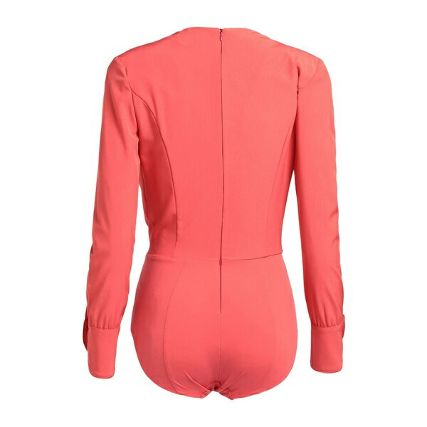 【送料無料】 エリザベスフランキ レディース Tシャツ トップス Bodysuits Red