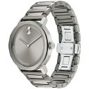 モバド モバド レディース 腕時計 アクセサリー Men's Bold Evolution 2.0 Swiss Quartz Ionic Plated Gray Steel Watch 40mm Gray