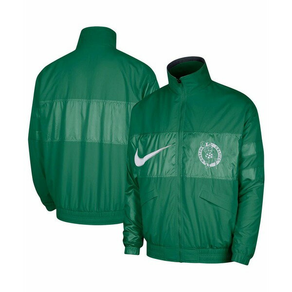 ナイキ ブルゾン レディース ナイキ レディース ジャケット＆ブルゾン アウター Men's Kelly Green Boston Celtics Courtside Versus Capsule Full-Zip Jacket Kelly Green