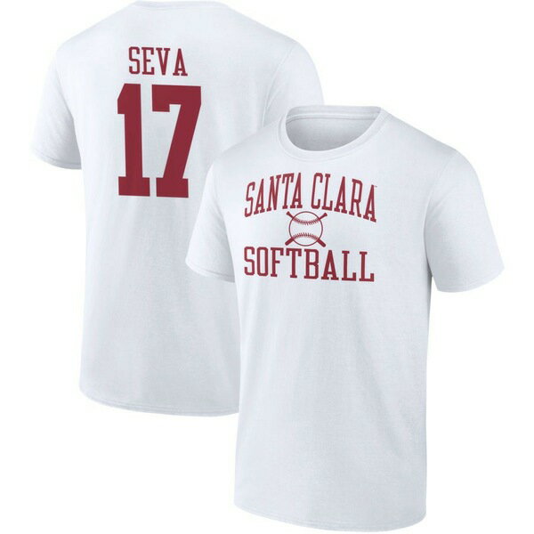 եʥƥ  T ȥåץ Santa Clara Broncos Fanatics Branded Softball PickAPlayer NIL Gameday Tradition T Shirt White