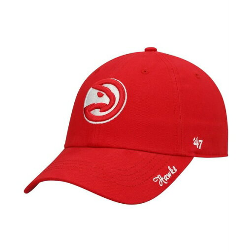 47ブランド レディース 帽子 アクセサリー Women's '47 Red Atlanta Hawks Miata Clean Up Logo Adjustable Hat Red 47ブランド レディース 帽子 アクセサリー Women's '47 Red Atlanta Hawks Miata Clean Up Logo Adjustable Hat Red