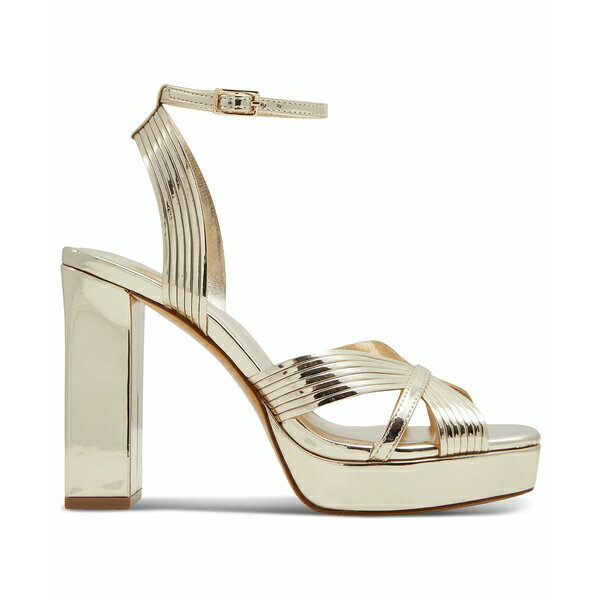 アルド レディース サンダル シューズ Women's Nadie Strappy Platform Dress Sandals Gold 2