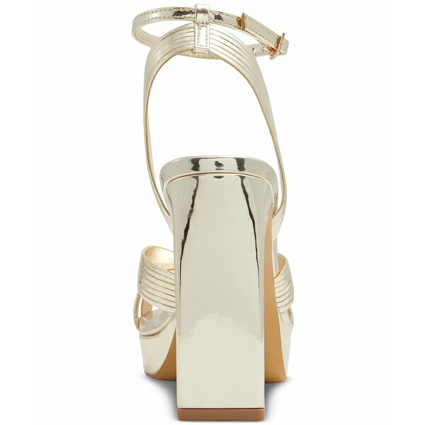 アルド レディース サンダル シューズ Women's Nadie Strappy Platform Dress Sandals Gold 3