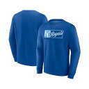 ファナティクス メンズ パーカー・スウェットシャツ アウター Men's Royal Kansas City Royals Focus Fleece Pullover Sweatshirt Royal(4)