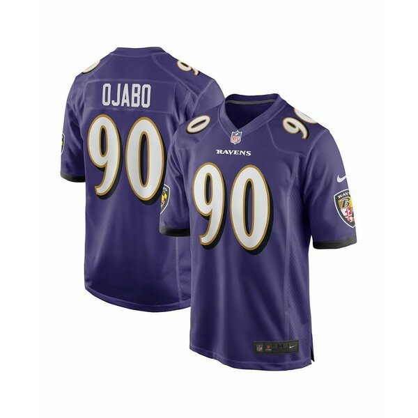 ʥ   ȥåץ Men's David Ojabo Purple Baltimore Ravens 2022 NFL Dr...