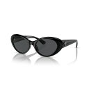 ヴェルサーチ レディース サングラス&アイウェア アクセサリー Women's Sunglasses VE4455U Black