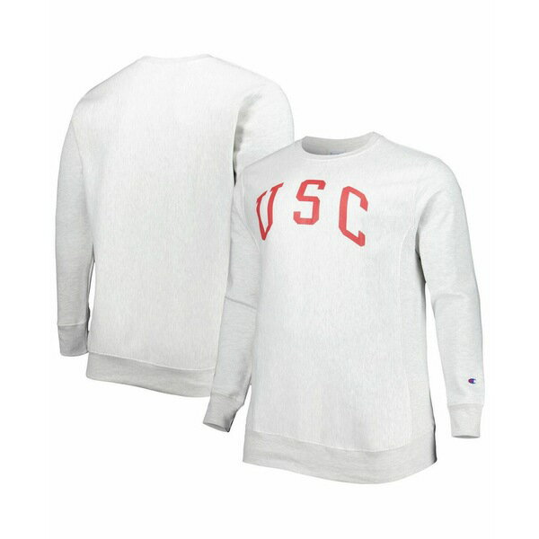 ԥ  ѡåȥ  Men's Heathered Gray USC Trojans Big and...