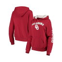 コロシアム レディース パーカー・スウェットシャツ アウター Women's Crimson Oklahoma Sooners Loud and Proud P...