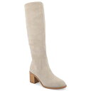 ジャーニーコレクション レディース ブーツ シューズ Women's Romilly Round Toe Block Heel Knee High Boots ...