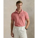 ラルフローレン メンズ シャツ トップス Men's Classic-Fit Stretch Mesh Polo Shirt Desert Rose(4)