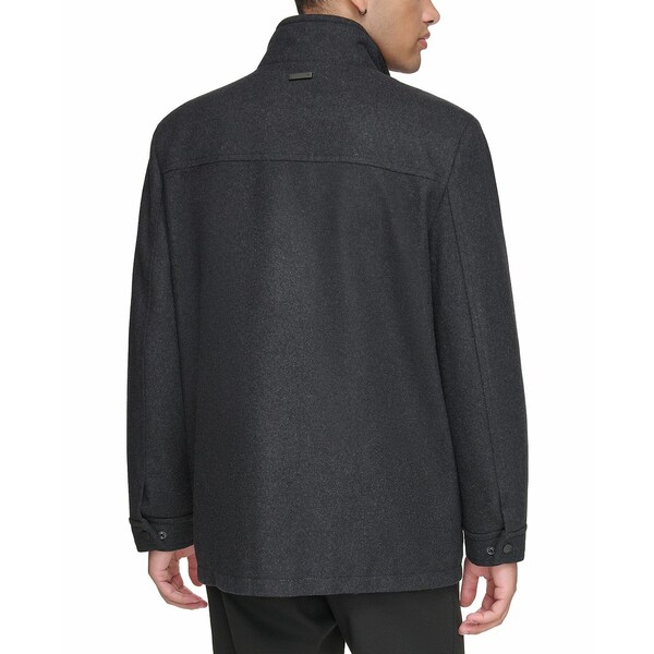 マークニューヨーク メンズ ジャケット＆ブルゾン アウター Men's Dunbar Four Pocket Military-Inspired Jacket Charcoal