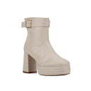 ファッションフィギュアー レディース ブーツ シューズ Women's Mari Platform Boot - Wide Width Bone croc