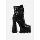 ロンンドンラグ レディース ブーツ シューズ stomper combat boots Black