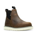 ウルヴァリン メンズ ブーツ シューズ Men's Trade Wedge Romeo Waterproof Chelsea Boots Sudan Brown