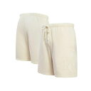 プロスタンダード メンズ カジュアルパンツ ボトムス Men's Cream Kansas City Royals Neutral Fleece Shorts Cream