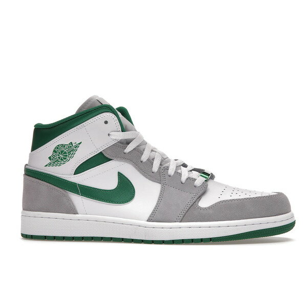 Jordan ジョーダン メンズ スニーカー 【Jordan 1 Mid SE Grey Green】 サイズ US_9(27.0cm) White/Neutral Grey-Lucky Green