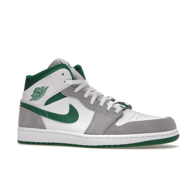 Jordan ジョーダン メンズ スニーカー 【Jordan 1 Mid SE Grey Green】 サイズ US_9(27.0cm) White/Neutral Grey-Lucky Green