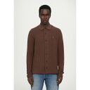ラルフローレン メンズ ニット&セーター アウター LONG SLEEVE - Cardigan - dark roast melange