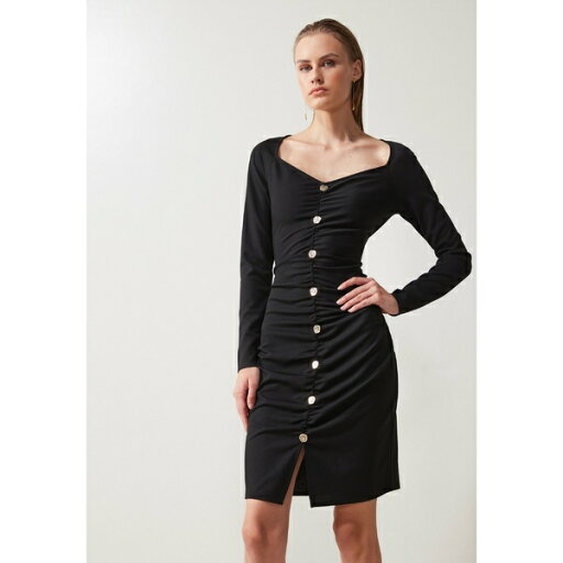 アンナ フィールド レディース ワンピース トップス Cocktail dress / Party dress - black/gold アンナ フィールド レディース ワンピース トップス Cocktail dress / Party dress - black/gold