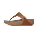 フィットフロップ レディース サンダル シューズ Women 039 s Lulu Leather Toe-Thongs Sandals Light Tan