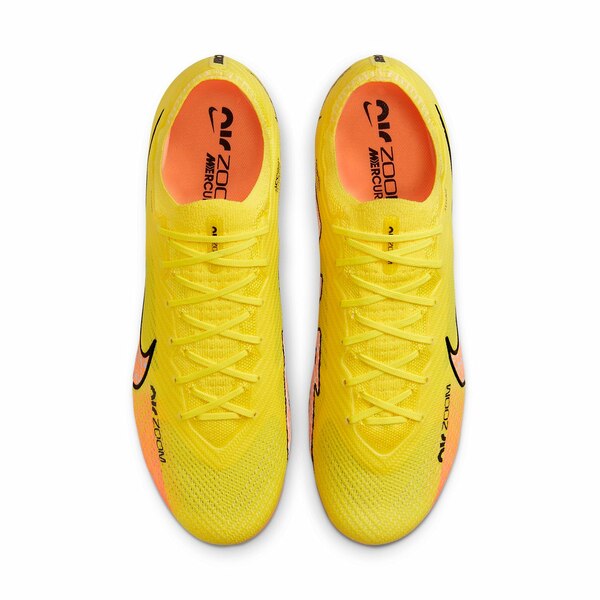 Nike ナイキ メンズ スニーカー Yellow 【Nike Zoom Mercurial Vapor 15 Elite FG 'Lucent Pack' DJ4978-780】 サイズ US_6(24.0cm)