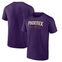 ファナティクス メンズ Tシャツ トップス Chris Paul Phoenix Suns Fanatics Branded Name Number TShirt Purple