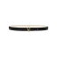 륵 ǥ ٥ ꡼ Virtus Leather Belt black versace gold