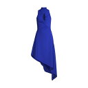 ブラックハロ レディース ワンピース トップス Sully Asymmetric Midi-Dress royal blue