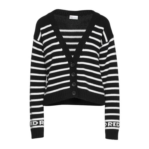 【送料無料】 ヴァレンティノ レディース カーディガン アウター Cardigans Black 【送料無料】 ヴァレンティノ レディース カーディガン アウター Cardigans Black