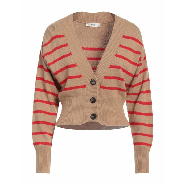 【送料無料】 スオリ レディース カーディガン アウター Cardigans Beige